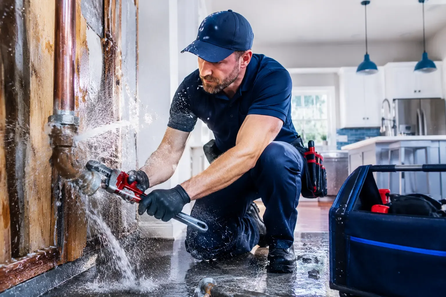 Local emergency pipe repair professionals in Allport, PA
